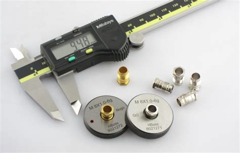 Thread Plug Gauge Before Plating And After Plating