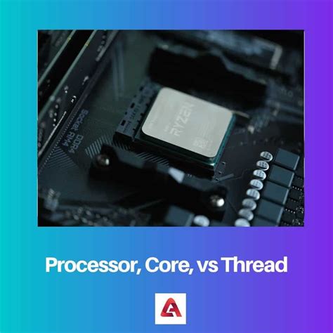 Thread Vs Processor