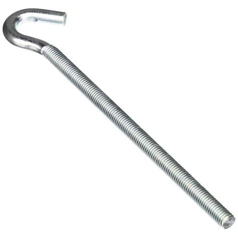 threaded rod with hooked end