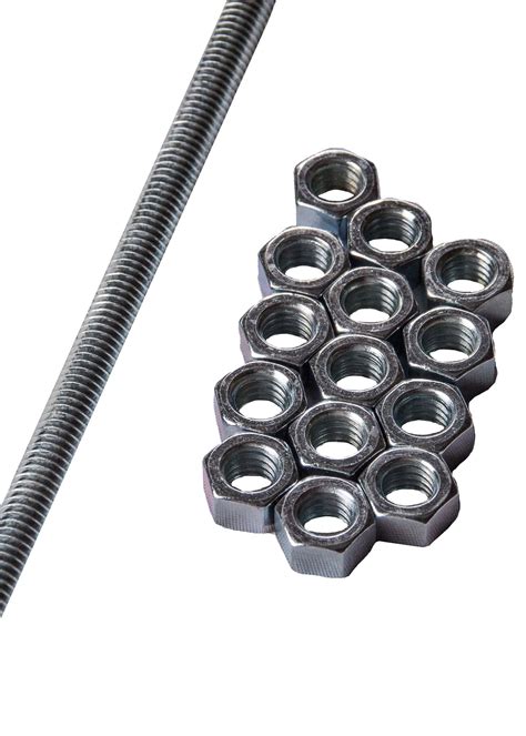 Threaded Rod With Nut