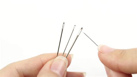 Threading A Needle Single Thread