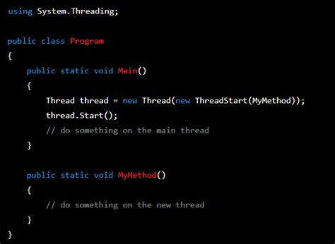 Threading C# Windows Forms