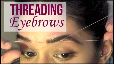 Threading Eyebrow Thread