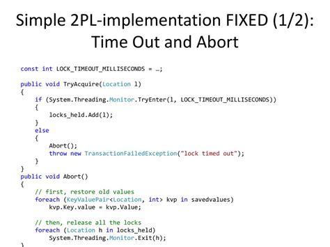 Threading Lock Timeout