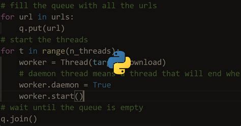 Threading Python Daemon