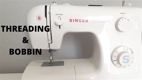 Threading and Winding a Bobbin on a SINGER TOUCH and SEW Model 600E