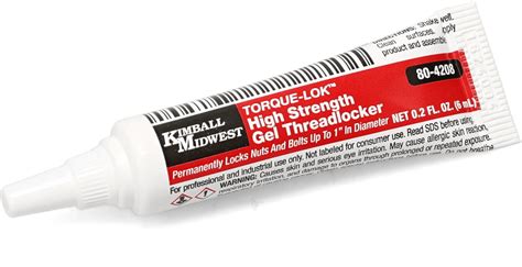Threadlocker Torque