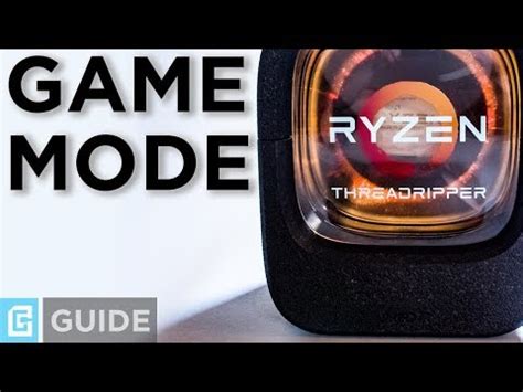 Threadripper Game Mode