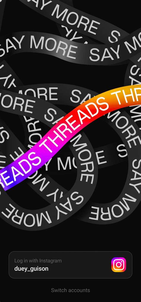 threads account sign up