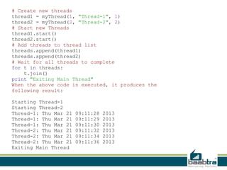 19 List Of Threads append News Today