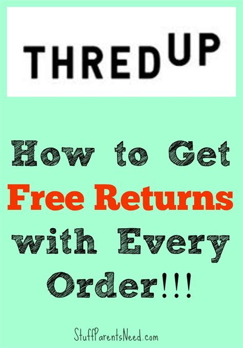 Thredup Free Returns