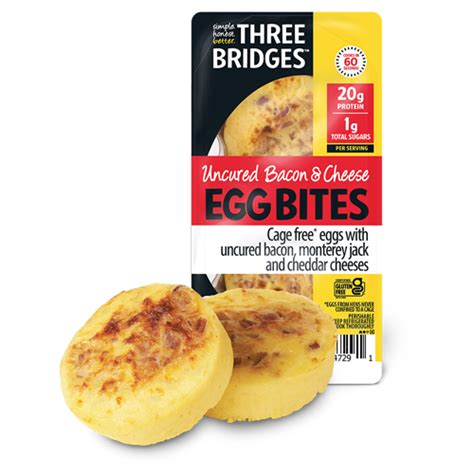 Three Bridges Bacon Egg Bites
