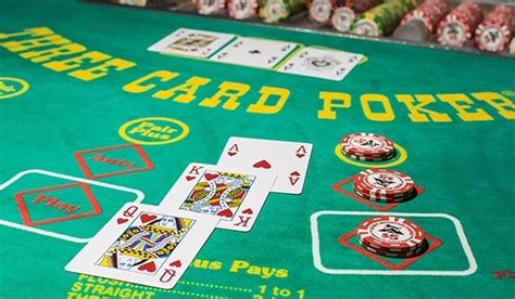 Three Card Poker Table Games