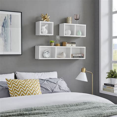 Three Cube Wall Shelf