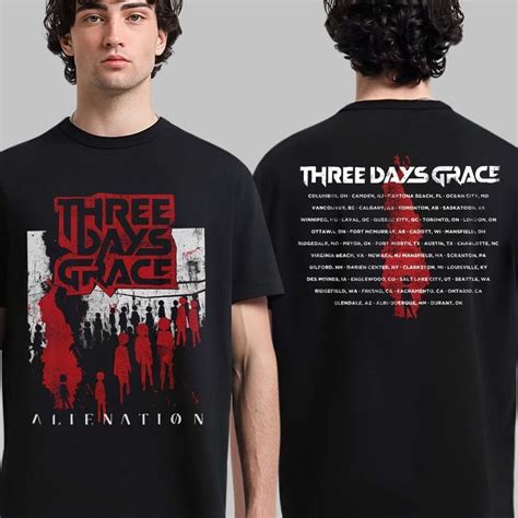three days grace merch