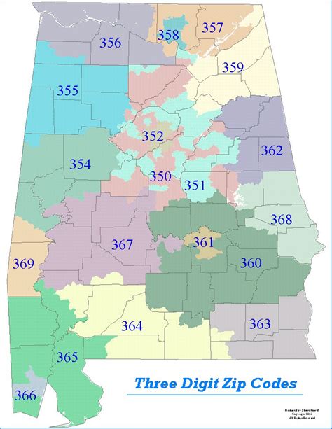 Three Digit Zip Code 105