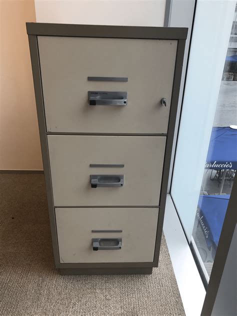 Three Drawer Fireproof Filing Cabinet