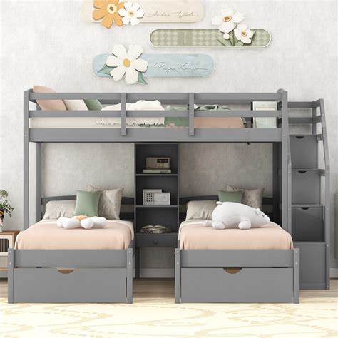 Three Floor Bunk Bed