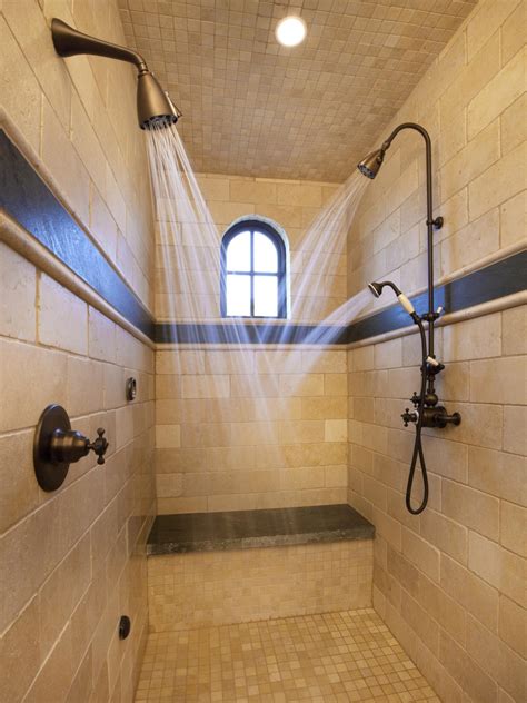 three head shower system