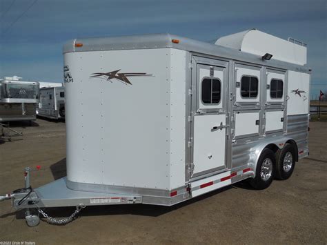 three horse bumper pull trailer for sale