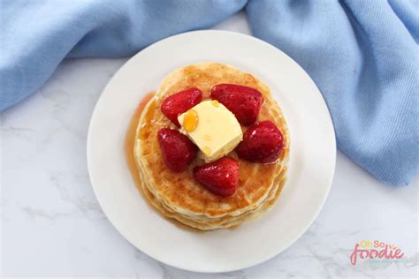 Three Ingredient Pancakes Without Eggs