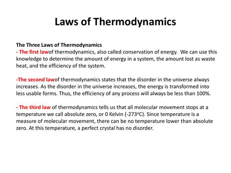 three laws of thermodynamics pdf