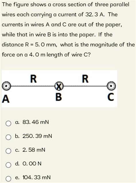 Three Parallel Wires Of Length L