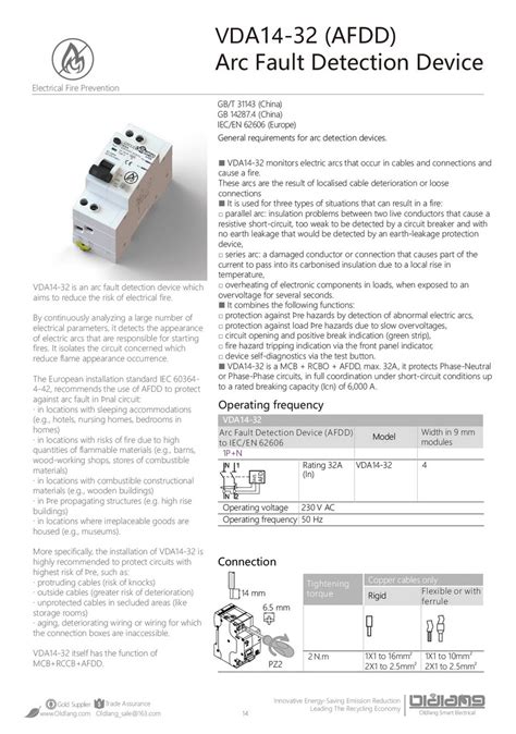 Three Phase Arc Fault Detection Device