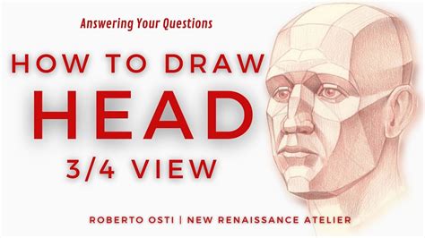 Three Quarter Head Drawing
