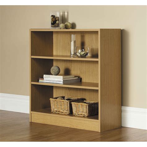 three shelf bookcase walmart