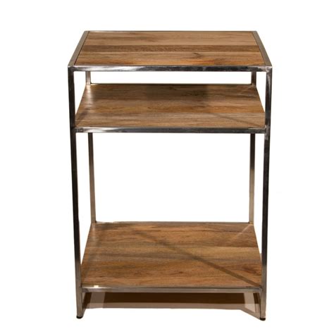Three Shelf Side Table