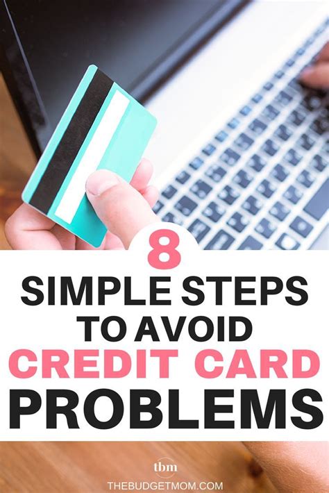 three strategies for avoiding credit problems