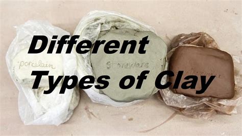 Three Types Of Clay