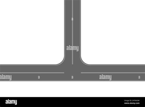 three way road layout