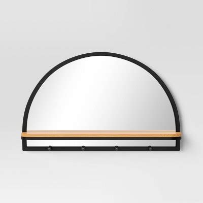 Threshold Wall Mirror With Shelf