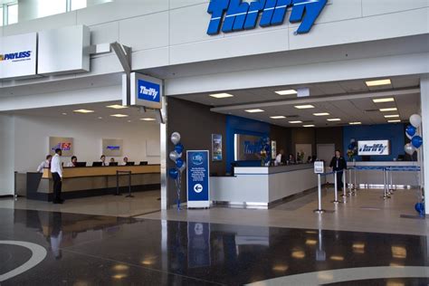 thrifty rent a car airport