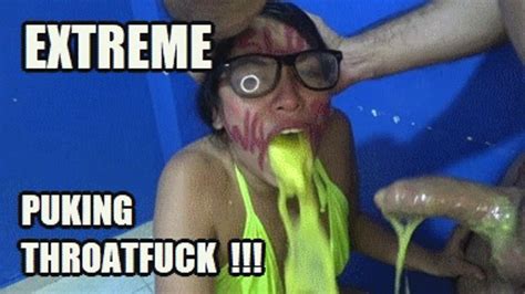 throatfuck puke