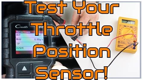 throttle position sensor test procedure
