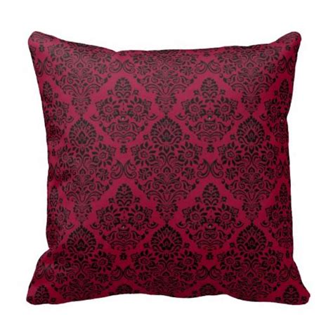 Famous Throw Pillows Red And Black Update Now
