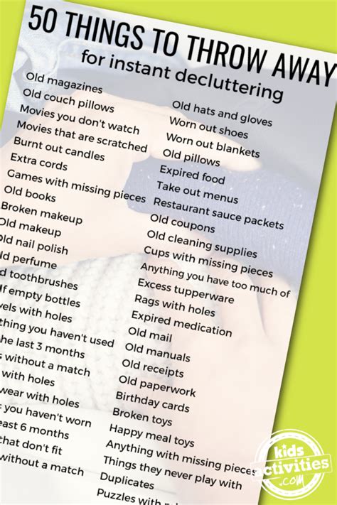 Throw Away 10 Things A Day