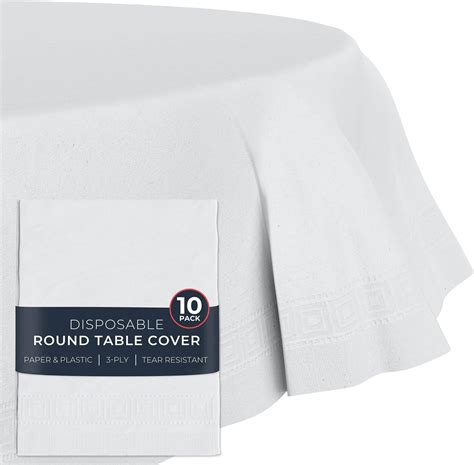 Throw Away Round Tablecloths
