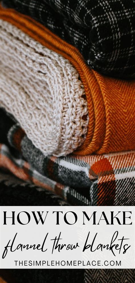 Throw Blanket To Sew