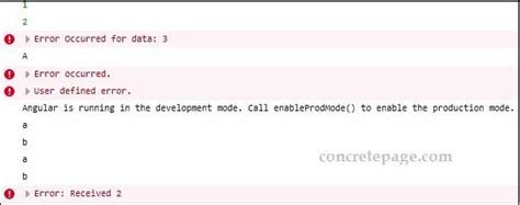Throw Error Angular Test