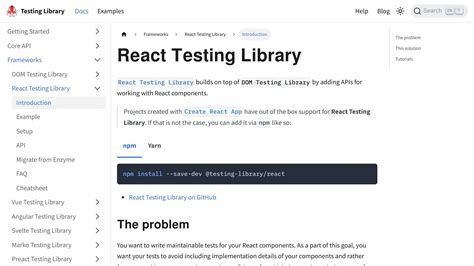 Throw Error React Testing Library