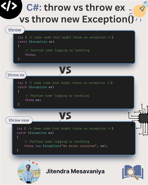 Throw Ex Vs Throw New Exception C