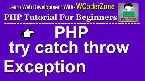 Throw Exception Without Try Catch Php