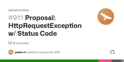 Throw Httprequestexception With Status Code