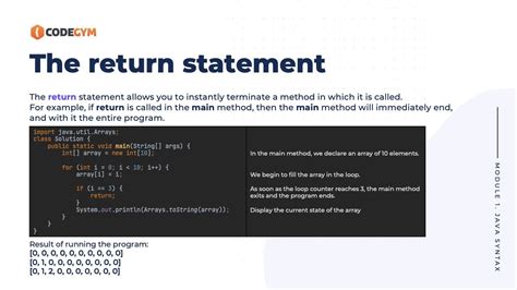 Throw Java Return Statement