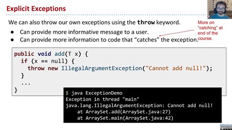 Throw New Exception C# Message