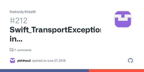 Throw New Swift Transportexception
